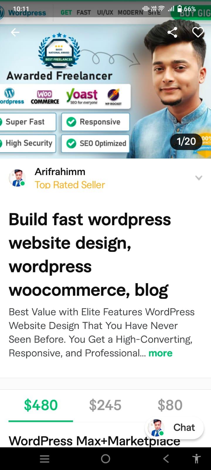 screenshot 3 of wordpress  seowebsite builder expert on fiverr